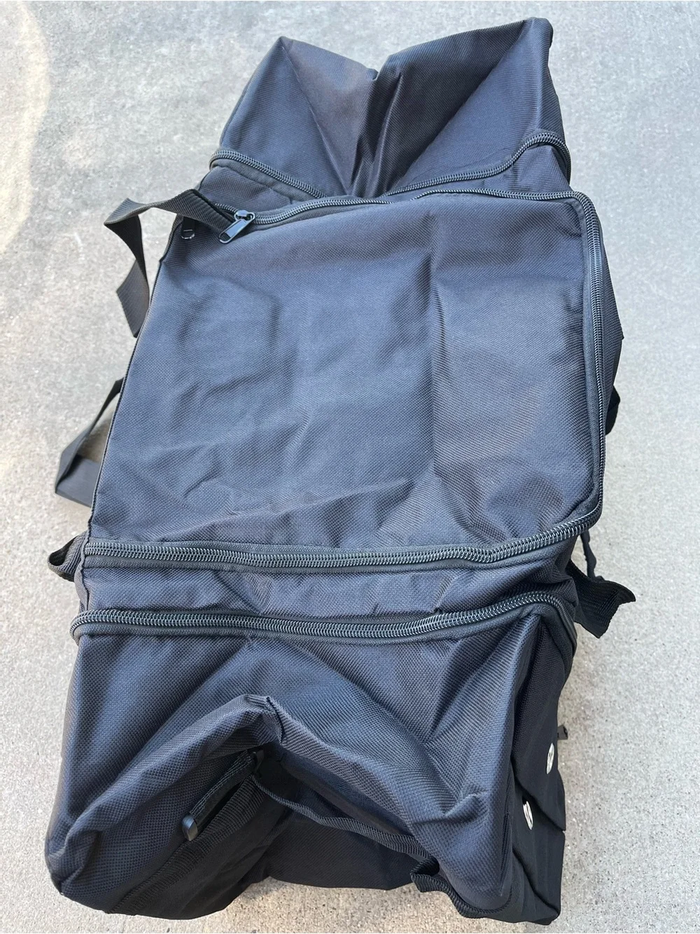 Black Duffel Bag - Men